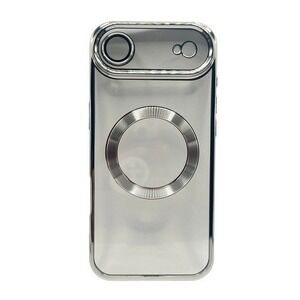 iPhone 17 Air Clear Protective Case Silver Metallic Trim NEW